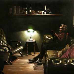 Daniel DUYTTER - Lecture dans le Bar