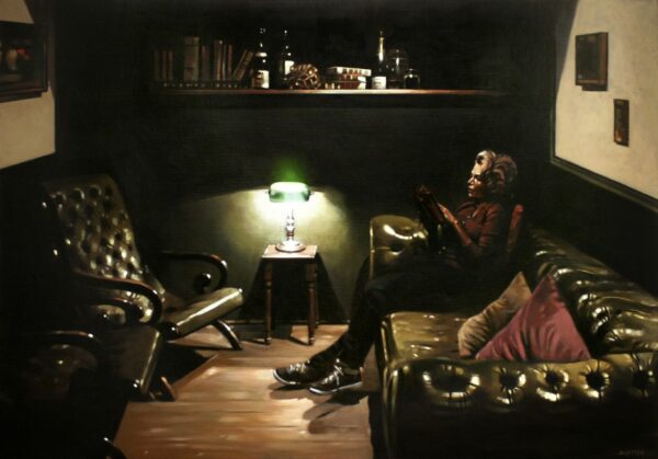 Daniel DUYTTER - Lecture dans le Bar