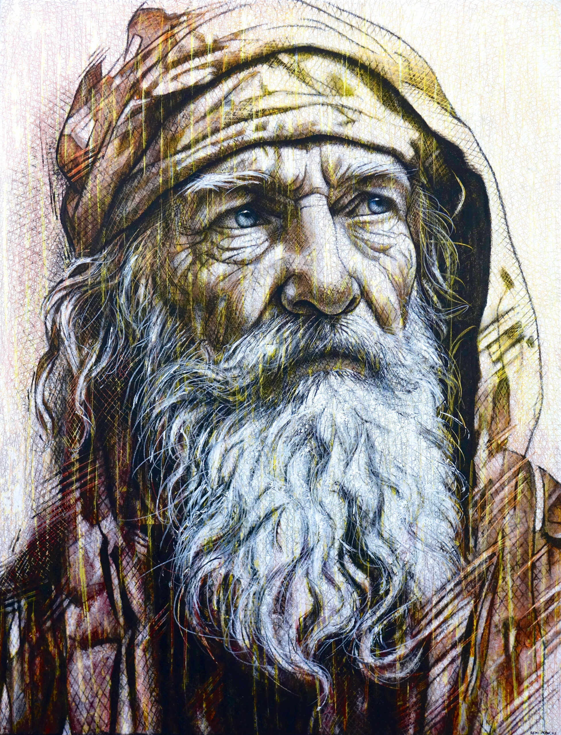 803 - Icare (130x100cm huile 2025)