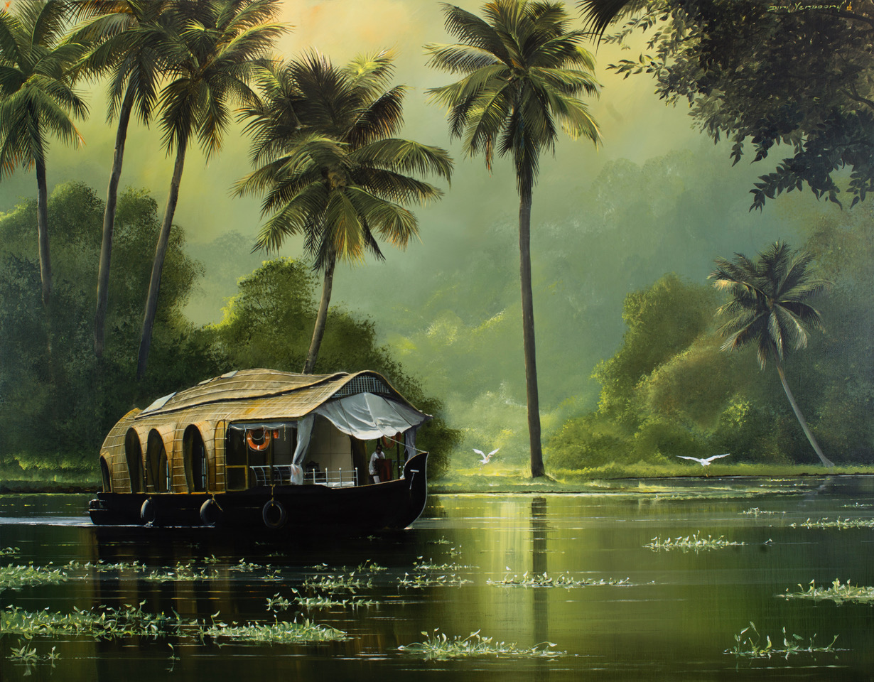 Dirk Verdoorn-Houseboat backwaters - 80F