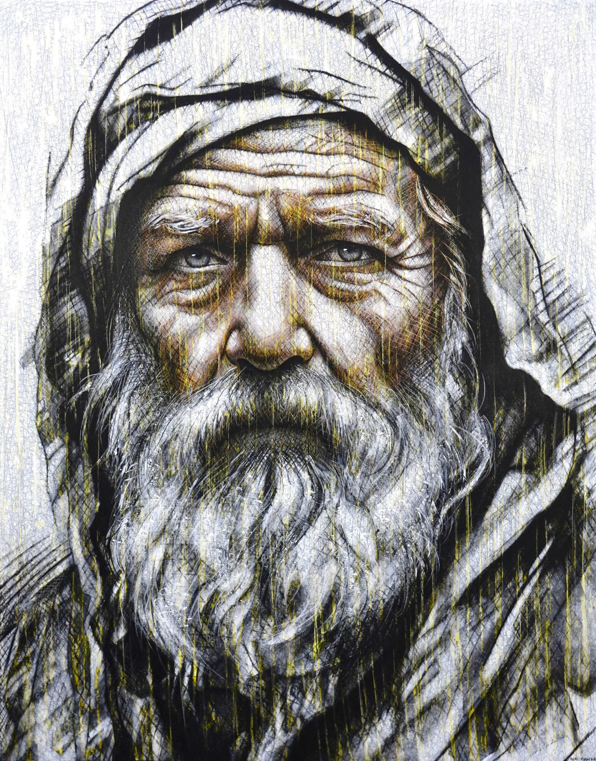 806 - Sindbad le Marin (140x110cm huile 2025)