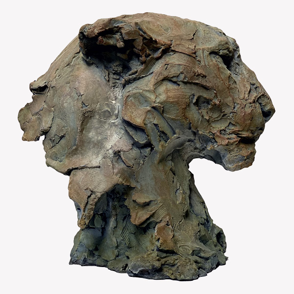 Lingl-buste de panthere-26x22x28-cm