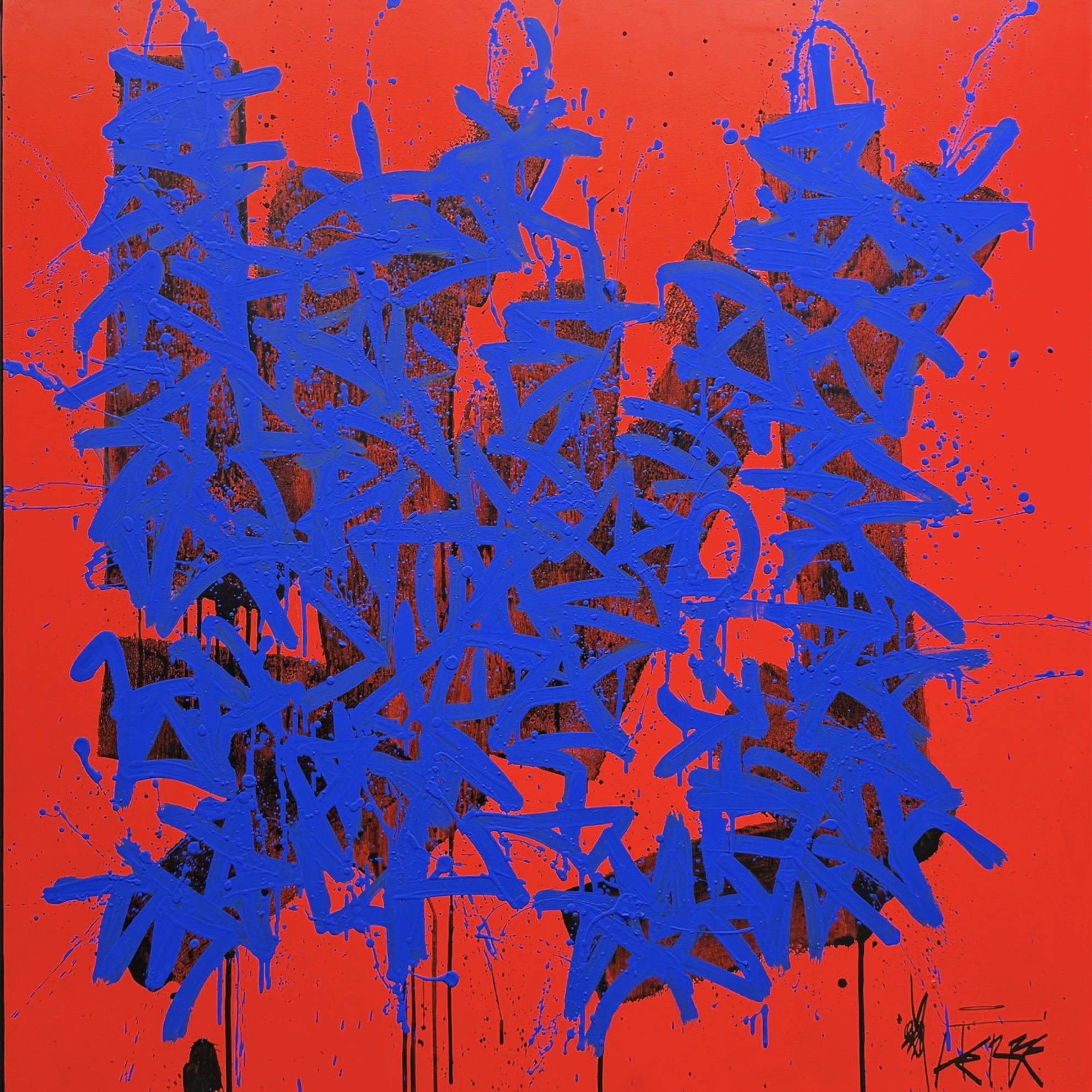 nicolas-herbe-To-flip-out-100x100-cm