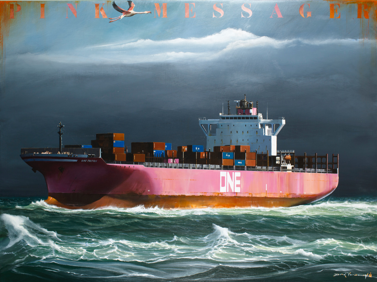 Dirk Verdoorn-triton-130X97cm